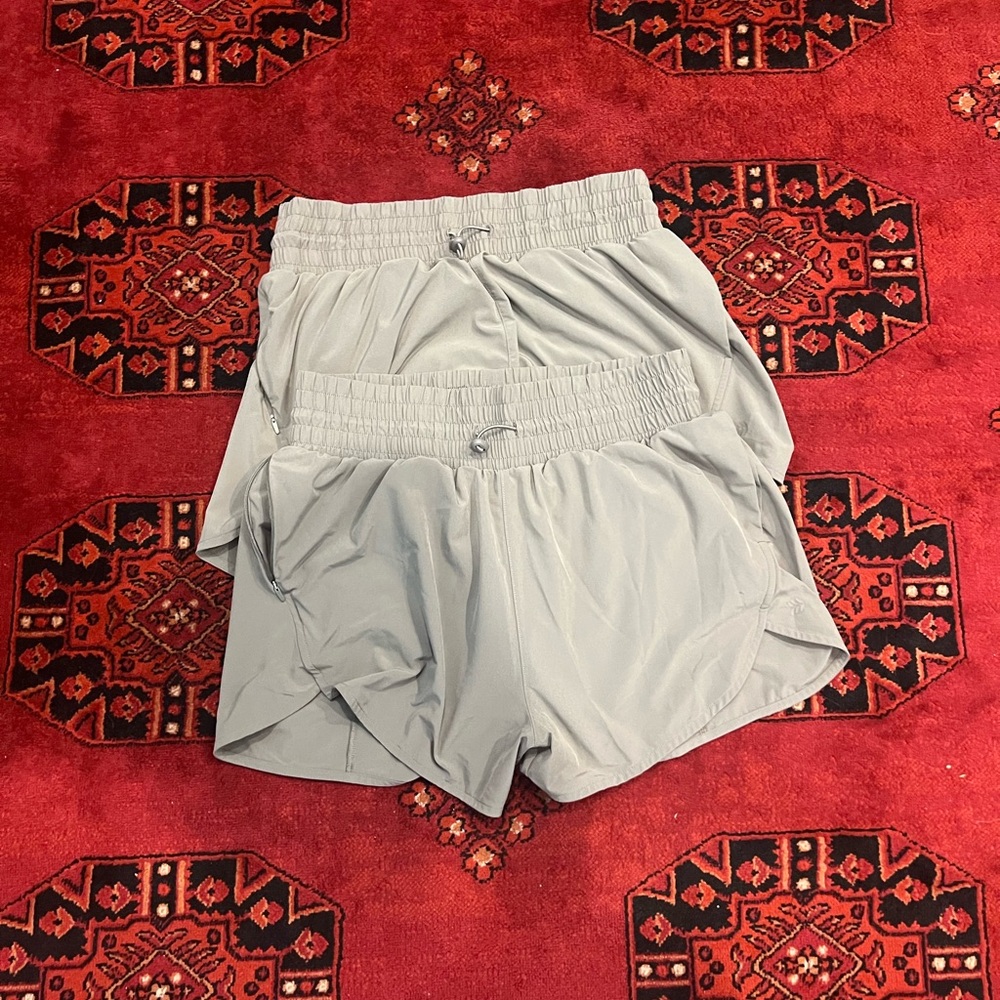 All in Motion Women's Athletic Shorts - tan